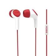 Koss KEB15i Earphones with Microphone Red