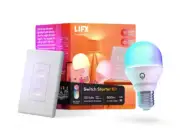 LIFX 60-Watt Equivalent Smart 2-A19 LED Light Bulbs and 1-Switch Kit
