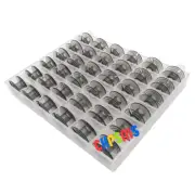 #493555 36PCS Bobbins & BOX FOR Elna 300,1010,1500,1600,2002,6005,7000 CE20