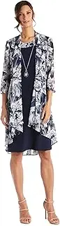 [R&M Richards] 2PC Formal Sheath Dress with Swing Jacket