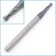 2.5mm HRC50 Carbide 2 Flute End Mill CNC Milling Cutter Router Bit Steel Tool