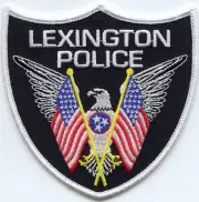 LEXINGTON TENNESSEE American Flag POLICE PATCH