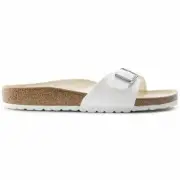 Birkenstock Madrid Birko-Flor Sandals - Narrow Women's - White