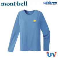 在飛比找蝦皮商城優惠-【Mont-Bell 日本 WIC.L/S T 登山裝備女長