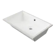 New England Joinery 530mm White Gloss Rectangle Undermount Basin