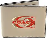 Men's Slim Billfold Wallet, Coach Stamp - Steam, Wallet