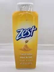 Vintage RARE Zest Hint of Honey Body Wash 18 oz Label is in French & English