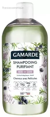 Gamarde Organic Cade Wood Purifying Shampoo Dandruff 500ml