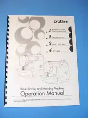 Brother LS-2125 Sewing Machine Instruction Manual - Printed