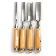 4Pcs Wood Craving Tools Woodworking Chisels Gouge Set Engraving Tools 6/12/18/24