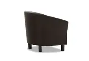 DEL RICO Leather-Look Accent Chair
