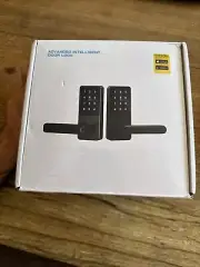 BBEN Smart Keyless Entry Door Lock with Reversible Handle, Touchscreen Keypad, E