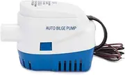 Automatic Submersible Small Boat Bilge Pump 12v 1100gph Auto with Float Switch bilge pump for boat(Outlet Diameter：1 1/8") (1100GPH)