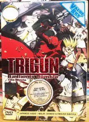 ANIME TRIGUN BADLANDS RUMBLE MOVIE DVD ENGLISH SUBTITLE REGION ALL