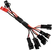 Professional Welding 2p Male Female Connector Cable Male Battery Adapter Cord Short Multi Charging