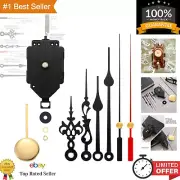Quartz Pendulum Clock Movement Mechanism DIY Repair Parts Replacement with 2 ...