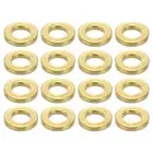 250Pcs Brass Flat Washer, M3x6x1mm Brass Washer Assortment for Screws Bolts