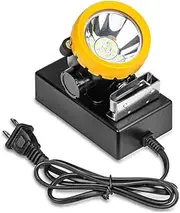 10W LED Mining Lamp,2000mah Explosion Proof Coal Mine Headlamp Flashlight Rechargeable Waterproof Miner Safety Cap Light