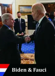 2021 Political Trading Cards Joe Biden & Dr. Fauci #27