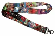 Futurama Characters ID Holder Lanyard Keychain