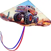 Monster Truck Kite for Adults - Premium Durable Outdoor Flying Kite,for Adults Easy to Fly for Beginner,Perfect for Beach, Park, Birthday Party Activities