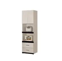 在飛比找森可家居優惠-伊薇2尺洗白木紋電器櫃 11ZX802-3 廚房餐櫃 收納置