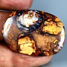39.40 ct Fancy Shape (36 x 26 mm) Multi Color Australian Koroit Boulder Opal