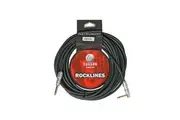 Carson 30 Foot Long Guitar Cable Straight To Right Angled Jacks Noiseless Cable