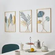 Metal Wall Decor Leaf Wall Hanging Decoration Wall Art Home Decor Wall Ledges