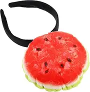 [HONMEET] Headband Head Band Costumes for Photo Props for Photo Booth Watermelon Hair Accessories Watermelon Headdress Watermelon Party Favors Watermelon Birthday Party Supplies Cloth