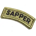 美軍公發 ARMY 陸軍 SAPPER 工兵 魔鬼氈臂章 OCP MULTICAM 全新