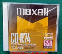 在飛比找Yahoo!奇摩拍賣優惠-全新品/麥克賽爾-Maxell CD-R74/台灣製造/74