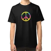 Tie-Dye Peace Sign Hippie Bohemian Festival Symbol T-shirt