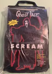 SEALEDScream Stalker Costume Mask 1997 Ghost Face 90s Fun World Easter Unlimited