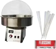 Fairy Floss Machine - Super Fast - Inc 500 Starter Pack - Commercial with Bubble