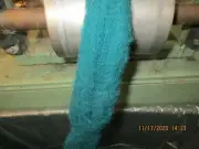 Teal - Hand-dyed Texel Wool Roving for Felt, Spin, Knit Crafts! - 4oz bags