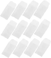 KAILIKETIY Small Envelopes Black Cellophane 50pcs Mini Envelopes for Store Flower Shop