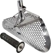 [CooB] Sand Scoop for Detecting Shovel Stainless Steel Hunting Detector Tool (Hexahedron -10H)
