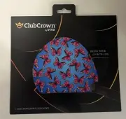 NEW Club Crown By Vive Butterflies Golf Club Driver Woods Hybrids Decal