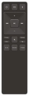 Original Vizio XRS551-D Sound Bar Remote103-0001528 for Vizio SB4051-D5 SB3821-D