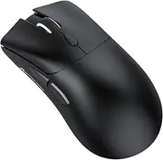 ATTACK SHARK R1 59g Superlight Mouse, PixArt PAW3311 Gaming Sensor, BT/2.4G Wireless/Wired Gaming Mouse, 6 Adjustable DPI up to 18000, 65 Hours Battery (Black)