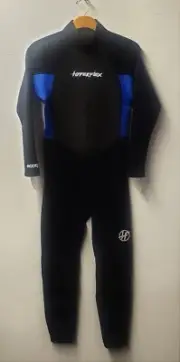HYPERFLEX Juniors' 3/2 ACCESS BZ Wetsuit - Black/Blue - Size 16 - NWT