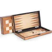 Bey-Berk Chess, Checkers & Backgammon Brown Multi-Game Set at Nordstrom