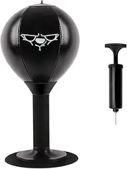 Desktop Boxing Bag | Strong Suction Speed Ball Boxing Bag - Stress Cool Gadgets for Kids Teenagers Adults Coworkers Women Men