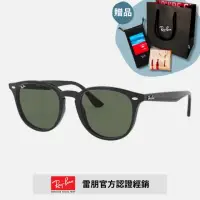 在飛比找momo購物網優惠-【RayBan 雷朋】膠框太陽眼鏡(RB4259F-601/