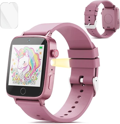 Smart Watch for Kids with 26 Puzzle Games HD Camera, Kids Watch with Alarm Calcu
