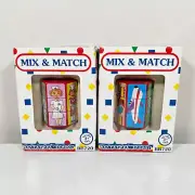 Vintage 1991 Battat Mix & Match Puzzle Cubes BB720 Preschool Toy