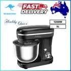 Healthy Choice 5L Powerful Mix Master Stand Mixer Dough Maker Egg Whisk 1200W