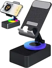 Wireless Speakers Phone Holder - Wireless Cell Phone Stand Speakers,Non-Slip Design Music Supplies for Almost Any Smartphone and Tablet