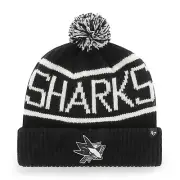 NHL San Jose Sharks Woolly Hat Calgary Black Knit Hat 192915550739